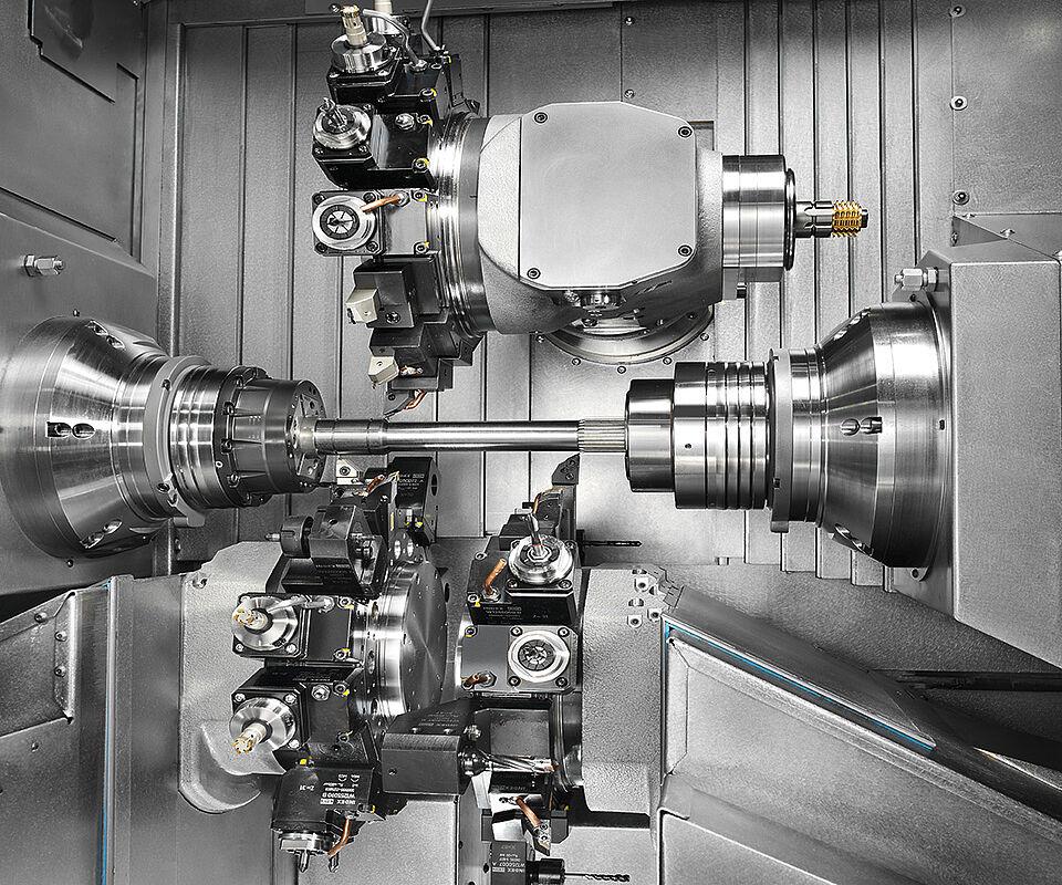 Токарно-обрабатывающий центр с двумя шпинделями и осью Y (модель FLM-10-Y2) — изображение 6