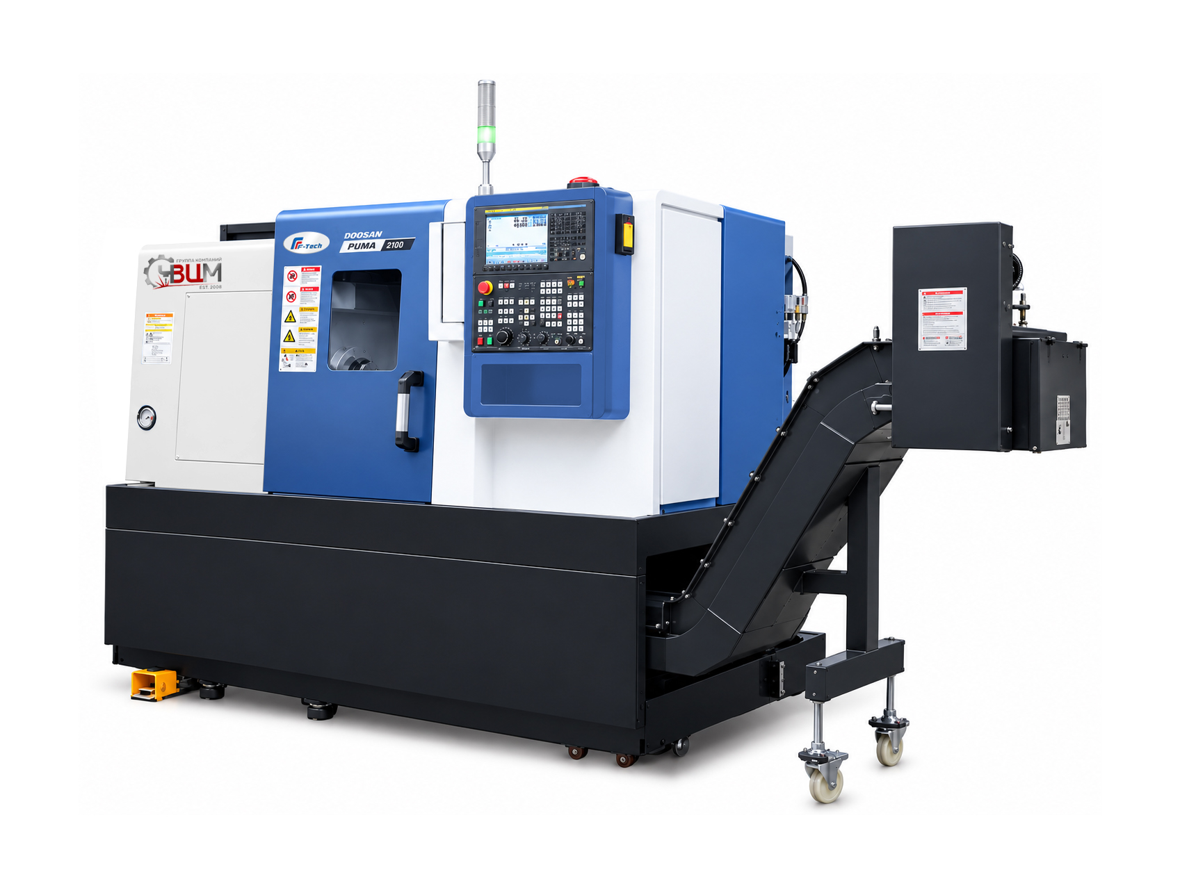 Токарный станок F-TECH® Doosan Lynx 235MⅡ – с приводным инструментом